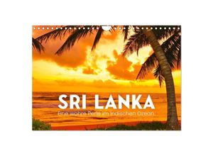 9783383998379 - Sri Lanka - Eine wahre Perle im Indischen Ozean (Wandkalender 2025 DIN A4 quer) CALVENDO Monatskalender