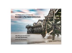 9783383998515 - Sankt Peter-Ording Die raue Schönheit an der Nordsee (Wandkalender 2025 DIN A2 quer) CALVENDO Monatskalender