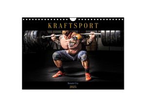 9783383999772 - Kraftsport (Wandkalender 2025 DIN A4 quer) CALVENDO Monatskalender