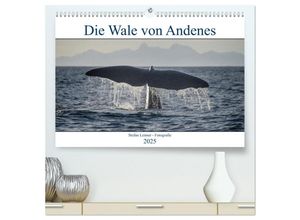 9783383999826 - Die Wale von Andenes (hochwertiger Premium Wandkalender 2025 DIN A2 quer) Kunstdruck in Hochglanz