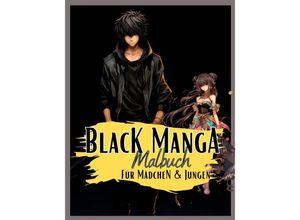 9783384006561 - Black Manga Malbuch - Lucy´s Manga Malbücher Kartoniert (TB)