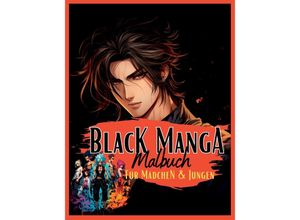 9783384006745 - Black Manga Malbuch - Lucy´s Manga Malbücher Kartoniert (TB)