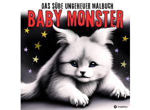 9783384015129 - Baby Monster Coloring Das süße Ungeheuer Malbuch Niedliche Fantasiewesen zum Ausmalen für Erwachsene Teenager Kinder 40 kleine magische Fantasietiere Biester - Millie Meik Kartoniert (TB)