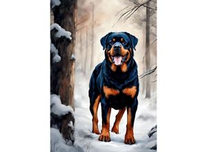 9783384052346 - Hund Notizbuch Winterzeit Weihnachten Rottweiler mit 55 lustigen Motivationssprüchen Lebensweisheiten Hundeliebe Geschenk Rottie Hunde   Hunde Notizbücher Bd8 - Beau Barkside Kartoniert (TB)