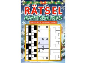 9783384058614 - Rätsel Adventskalender 2023 Weihnachtsgeschenk für erwachsene - Isamrätsel Verlag Kartoniert (TB)