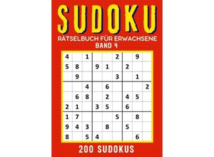 9783384092069 - Sudoku Rätselbuch für erwachsene - Band 4 - Isamrätsel Verlag Kartoniert (TB)