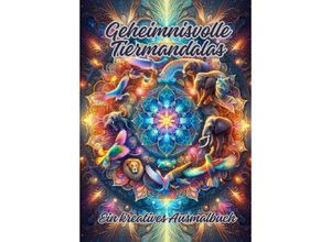 9783384098368 - Geheimnisvolle Tiermandalas - Diana Kluge Kartoniert (TB)