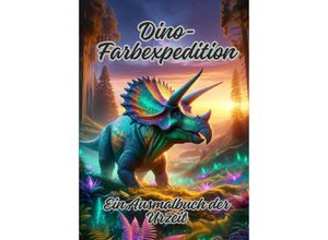 9783384106049 - Dino-Farbexpedition - Diana Kluge Kartoniert (TB)