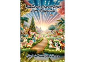 9783384111227 - Biblische Geschichten zum Ausmalen - Diana Kluge Kartoniert (TB)