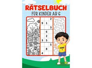 9783384111425 - Rätselbuch für Kinder - Band 1 - Kindery Verlag Kartoniert (TB)