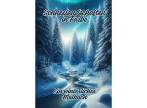 9783384111555 - Schneelandschaften in Farbe - Diana Kluge Kartoniert (TB)