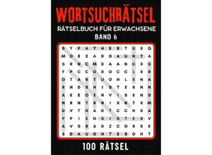 9783384137951 - Wortsuchrätsel Rätselbuch - Band 6 - Isamrätsel Verlag Kartoniert (TB)