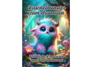 9783384145185 - Kuschelmonster zum Ausmalen - Ela ArtJoy Kartoniert (TB)