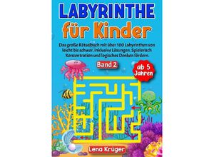 9783384156495 - Labyrinthe für Kinder ab 5 Jahren - Band 2 - Lena Krüger Kartoniert (TB)