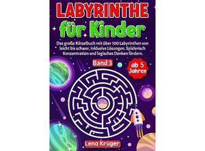 9783384156976 - Labyrinthe für Kinder ab 5 Jahren - Band 3 - Lena Krüger Kartoniert (TB)