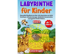 9783384158185 - Labyrinthe für Kinder ab 5 Jahren - Band 9 - Lena Krüger Kartoniert (TB)