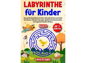 9783384170958 - Labyrinthe für Kinder ab 5 Jahren - Band 17 - Lena Krüger Kartoniert (TB)