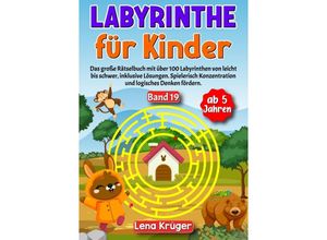 9783384170972 - Labyrinthe für Kinder ab 5 Jahren - Band 19 - Lena Krüger Kartoniert (TB)