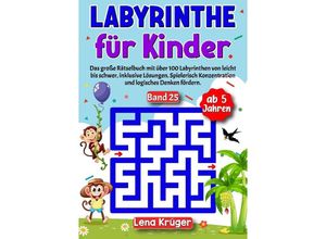 9783384175427 - Labyrinthe für Kinder ab 5 Jahren - Band 25 - Lena Krüger Kartoniert (TB)