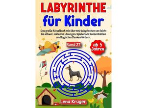 9783384177834 - Labyrinthe für Kinder ab 5 Jahren - Band 27 - Lena Krüger Kartoniert (TB)