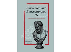 9783384184733 - Einsichten und Betrachtungen III - Thorstein Berger Kartoniert (TB)