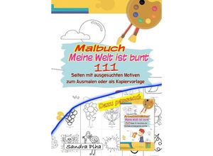 9783384208217 - KitaFix Malbuch Meine Welt ist bunt - Sandra Plha Kartoniert (TB)