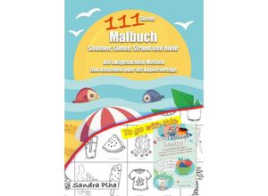 9783384208941 - KitaFix Malbuch Sommer Sonne Strand und mehr - Sandra Plha Kartoniert (TB)