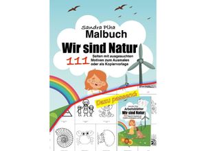 9783384209016 - KitaFix Malbuch Wir sind Natur - Sandra Plha Kartoniert (TB)