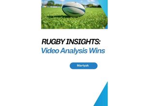 9783384228116 - Rugby Insights Video Analysis Wins - Mariyak Kartoniert (TB)