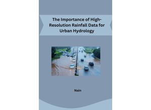 9783384251947 - The Importance of High-Resolution Rainfall Data for Urban Hydrology - Nain Kartoniert (TB)