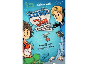 9783401606750 - Donnie & Jan - Ziemlich beste Brüder Angriff der Gangster-Kühe - Sabine Zett Gebunden