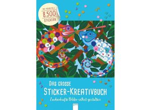 9783401712321 - Das große Sticker-Kreativbuch Zauberhafte Bilder selbst gestalten - Joanna Webster Kartoniert (TB)