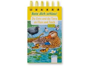 9783401713823 - Rate dich schlau!   Rate dich schlau! - Die Ente und die Tiere an Fluss und Teich - Friederun Reichenstetter Helen Seeberg Kartoniert (TB)