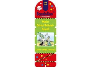 9783401713960 - Bandolino (Spiele) 63 Bandolino   Mein Dino-Rätsel-Spaß - Friederike Barnhusen Kartoniert (TB)