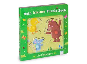 9783401714660 - Mein kleines Puzzle-Buch Lieblingstiere - Franziska Jaekel Pappband