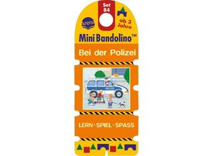 9783401715742 - MiniBandolino (Spiele) 84 Bei der Polizei (Kinderspiel) - Heike Mertens Kartoniert (TB)