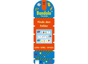 9783401716428 - Bandolino (Spiele) 63 Finde den Fehler (Kinderspiel) - Friederike Barnhusen Kartoniert (TB)