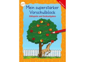 9783401717456 - Mein superstarker Vorschulblock Zählspiele und Denkaufgaben - Katrin Merle Antje Bohnstedt Katja Schmiedeskamp Kartoniert (TB)