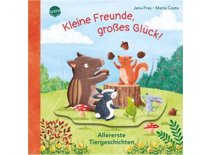 9783401718545 - Kleine Freunde großes Glück! Allererste Tiergeschichten - Jana Frey Pappband