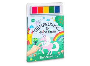 9783401720364 - Stempelkunst für kleine Finger Einhörner Gebunden