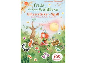 9783401720401 - Frida die kleine Waldhexe Glitzersticker-Spaß Gestalte Fridas zauberhaften Hexenwald - Jutta Langreuter Geheftet