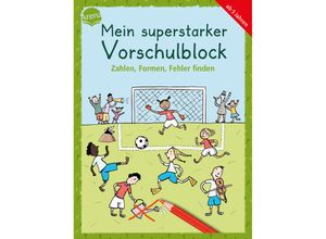 9783401720647 - Mein superstarker Vorschulblock Zahlen Formen Fehler finden - Friederike Barnhusen Kartoniert (TB)