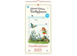 9783401721262 - Kleines Einhorn Funkelstern Familienplaner 2025