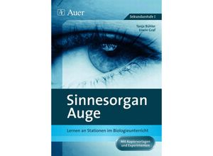 9783403044727 - Lernen an Stationen Biologie Sekundarstufe   Sinnesorgan Auge - Tanja Bühler Erwin Graf Geheftet