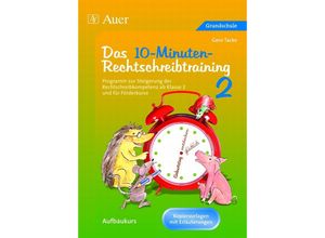 9783403048961 - Das 10-Minuten-Rechtschreibtraining Kopiervorlagen mit ErläuterungenTl2 - Gero Tacke Geheftet