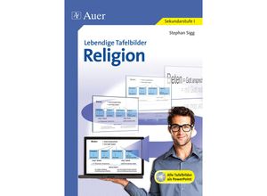 9783403063261 - Lebendige Tafelbilder Religion m 1 CD-ROM - Stephan Sigg Kartoniert (TB)