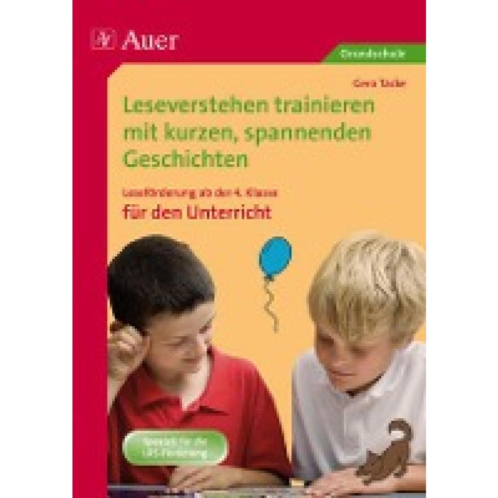 9783403065548 - Tacke Gero Leseverstehen trainieren mit kurzen spannenden Geschichten Leseförderung ab der 4 Klasse für den Unterricht