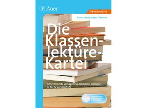 9783403067351 - Die Klassenlektüre-Kartei m 1 CD-ROM - Anna-Maria Meyer-Clemens Kartoniert (TB)