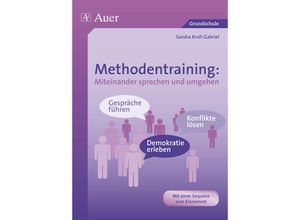 9783403069225 - Methodentraining Miteinander sprechen und umgehen - Sandra Kroll-Gabriel Geheftet