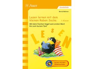 9783403070405 - Lesen lernen mit dem kleinen Raben Socke 1 Klasse - Bernd Wehren Geheftet